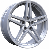 Vente directe d'usine - Jantes en alliage AL 18 pouces 5x112 à formage par flux, ajustement précis pour les voitures particulières Audi