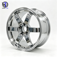 Jantes forgées en alliage d'aluminium à concavité profonde 5x112 5x114.3 5x120 4X100 4X114.3 6X139.7 de 15 à 32 pouces pour voiture
