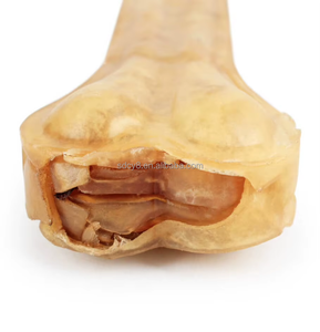 Huesos Masticables para Perros de Piel Cruda Prensada, Tamaño/Sabor Personalizado, Alto Contenido de Proteínas, Venta al por Mayor B2B - Product Image 5
