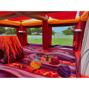 Château sautant durable sur le thème du volcan pour enfants maison <span class=keywords><strong>de</strong></span> rebond <span class=keywords><strong>de</strong></span> flamme château <span class=keywords><strong>de</strong></span> saut <span class=keywords><strong>de</strong></span> rebond gonflable à vendre - Product Image 4