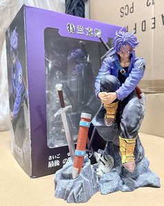 Figurine d'action en PVC GK 28 cm Anime <span class=keywords><strong>DBZ</strong></span> Trunks, modèle de jouet pour cadeaux - Product Image 1