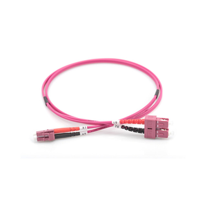 Jarretières optiques Duplex SC/<span class=keywords><strong>LC</strong></span> Om4 Multimode <span class=keywords><strong>LC</strong></span>-<span class=keywords><strong>LC</strong></span> 50/125 OM4 Duplex Fiber Optic Patch Cord jumper Fibre Flylead - Product Image 6