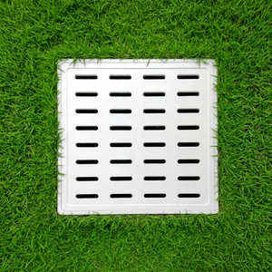 Wave FRP Engineer Grade 24x24 5-T Square <b>Drain</b> Grate Access <b>Cover</b> - Product Image 1