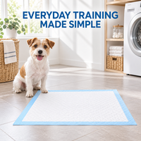 Tapis d'entraînement jetables pour chiens Pet Hygiene Factory, avec noyau SAP haute capacité, séchage rapide, base anti-fuite supérieure pour usage intérieur