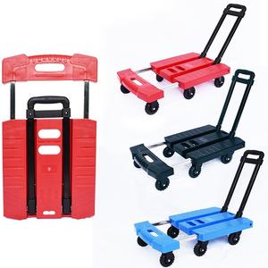 मूक विशाल भार वहन ट्रॉली पर्यावरण संरक्षण रिट्रेटेबल वैगन हैंडकार्ट कैंपिंग फोल्डिंग कार्ट - Product Image 5