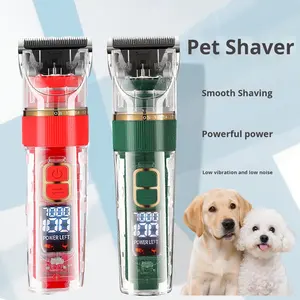 Cortadora eléctrica recargable por USB para mascotas, cortadora <span class=keywords><strong>de</strong></span> patas para perros y gatos con LCD transparente, cortadora <span class=keywords><strong>de</strong></span> <span class=keywords><strong>pelo</strong></span> eléctrica para el hogar - Product Image 3