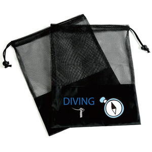 Sac De Plage En Maille - Grand, Imperméable, Séchage Rapide - Pour Jouets, Serviettes, Coquillages - Avec Cordon
