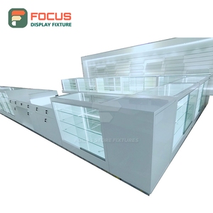 Custom Tobacco Display Cabinet Glass Panel Lockable Drawer Multi Tier <b>Shelf</b> Cigarette Display Cabinet - Product Image 3