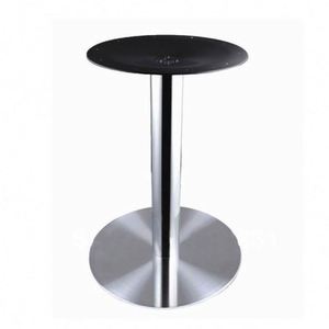 WEKIS Industrial Square Rectangle Metal Dining Coffee Bar Table Stainless Steel Table Base <b>Gold</b> Black Cast Iron Table Base - Product Image 5