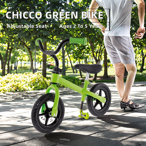 Bicicleta de Equilibrio <span class=keywords><strong>Chicco</strong></span> Green Rocket de Aluminio para Niños de 2 a 5 Años, Manillar y Asiento Ajustables, Máx. 25 kg, Juguete para Niños, Regalo - Product Image 2