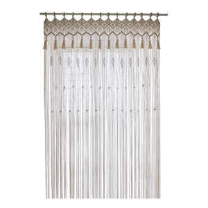 Grandi dimensioni Boho <span class=keywords><strong>macramè</strong></span> <span class=keywords><strong>tende</strong></span> appese a muro grande cotone porta divisore per la casa festa di nozze vaso <span class=keywords><strong>in</strong></span> ceramica arte tema - Product Image 1