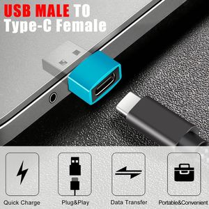 Hot Sale <b>USB</b> 2.0 OTG Converter ABS Male <b>Type</b> a to Female <b>Type</b> <b>C</b> Connector DC Output - Product Image 4