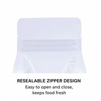 Sachet Doypack Transparent Personnalisé avec Logo en Forme de Bouteille, Refermable à Fermeture Éclair, pour Noix, Graines et Fruits Secs – Vente en Gros