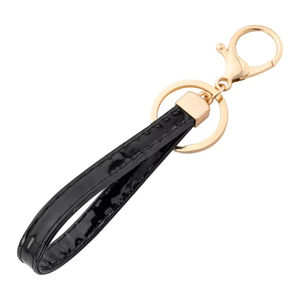 PD178 Porte-clés voiture créatif Dernières DIY PU cuir et métal corde sac pendentif accessoires promotionnels mousquetons - Product Image 4