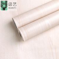 Papier peint en vinyle décoratif pour meubles, autocollants mini, écorce et bâton en Grain de bois, pour comptoir
