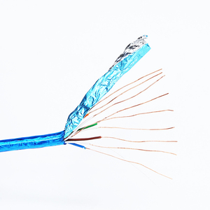 สายแลน Cat5e FTP 4*2 * 24AWG bca/cca/ccag ป้องกันสำหรับการใช้อินเทอร์เน็ตและการสื่อสาร - Product Image 4
