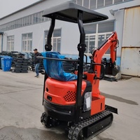 Mini-excavatrice Catapiller de 1 tonne fabriquée en Chine, fabricant d'excavatrices multi-usages, nouvelle excavatrice