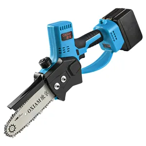 New Product Handheld Garden Work Mini Cordless 20v Lithium Battery Electric Chain Saw