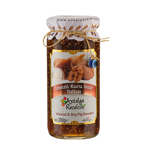 Gourmet Natural Walnut & Dried Fig <b>Jam</b> 65% Fruit 290g - Product Image 1