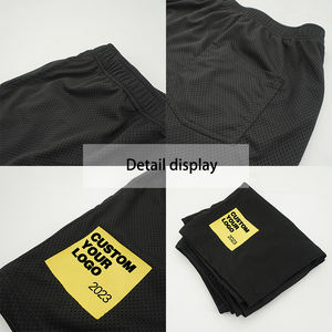 Personnalisé Running Basketball 6in Entrejambe Double Couche Mesh Shorts,polyester Blanc Sublimé Casual Gym Mesh Shorts pour Hommes - Product Image 3