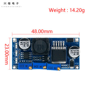 Module de régulateur de tension Lm2596 à montage sur carte PCB, courant et tension constants, pour pilote LED, efficace et à faible dissipation thermique - Product Image 4