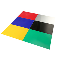 Feuilles ABS OLFA double couleur, 2 couches, écologiques, épaisseur 1,3 mm, 0,6x1,2 m, pour découpe laser CNC, gravure, enseignes publicitaires