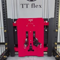 Équipement breveté TT FLEX, cadre d'entraînement à angle réglable Smith, machine Smith multifonctionnelle à traction haute et basse