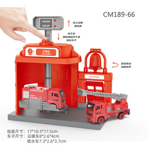 Ensemble de scènes de parking médical 20,9 cm x 20 cm x 14 cm avec voiture ambulance pour enfants de 3 ans et plus - Product Image 5