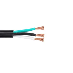 Higher Conductivity Pure Copper Conductor 2 3 4 5 Core RVV Cable