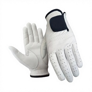 Gants de golf personnalisés pour hommes en cuir véritable respirant avec grip pour toutes les conditions météorologiques - Product Image 3