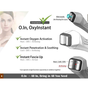 Nuevas ideas de productos 2025 oxígeno boxeo refrigeración equipo de calefacción diagnóstico y tratamiento facial cuidado facial máquina de microcorriente - Product Image 4