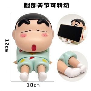 H12CM <span class=keywords><strong>2</strong></span>แบบที่วางดินสอสีชินจันที่วางโทรศัพท์มือถือ PVC แอ็กชันพร้อมกล่องรูปแกะสลักและเครื่องประดับที่สร้างสรรค์ - Product Image 3