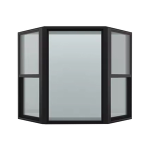 Fenêtre moderne à rupture thermique Design personnalisé extérieur en <span class=keywords><strong>aluminium</strong></span> double verre <span class=keywords><strong>baie</strong></span> et Bow windows - Product Image 1