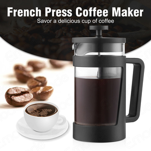 <span class=keywords><strong>Cafetera</strong></span> <span class=keywords><strong>Francesa</strong></span> de Vidrio Borosilicato Resistente al Calor de 350 ml (12 oz) en Color Negro para Té y <span class=keywords><strong>Leche</strong></span> Espumada - Product Image 5