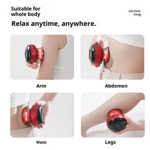 Instrument intelligent de ventouses et de Gua Sha avec fonctions de massage et d'aspiration chauffantes électriques, modèle A20, emballage chinois et anglais - Product Image 3