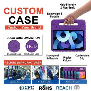 เคส HGD สำหรับ iPad Air 11 นิ้ว M4-M2 2026-2024 (Gen 8-6) ป้องกันการกระแทก ทนทาน พร้อมช่องใส่ดินสอและขาตั้ง เหมาะสำหรับใช้ในโรงเรียน - Product Image 5