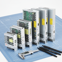 Transformador de Potencia Industrial LRS-400 12/24/36/48V DC 33A para Laboratorio, Robot, IA, Automatización, Energía Renovable, 60Hz