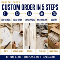 Robe Tunique Courte Personnalisée pour Femme, Printemps, Demi-Zip, Col Montant, Manches Longues, Poches Amples, Style Cache-Cœur, OEM ODM