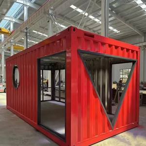 Maison conteneur mobile commerciale extensible, gîte urbain, station temporaire, résidence préfabriquée extérieure au design contemporain - Product Image 6