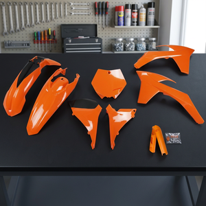 Kit di plastica pieno di 127 arancione per KTM SX 250 2012 accessori moto - Product Image 2