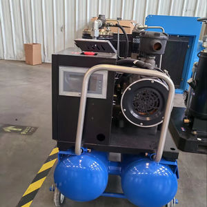 ポータブルスクリュー圧縮機小型容量携帯型圧縮機7.5KW永久磁石スクリュー圧縮機 - Product Image 3