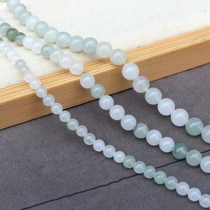 Perles en vrac de jade Dongling vert et rouge naturel, marque Ruixin, origine Yiwu, vente en gros, fournitures pour la fabrication de bijoux DIY (bracelets et colliers) - Product Image 1