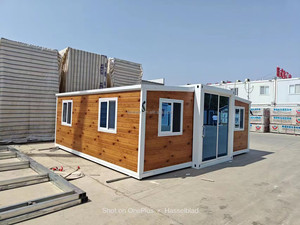 Sẵn sàng để tàu 40ft 20ft prefab Granny phẳng di động mở rộng nhà CONTAINER 5 phòng ngủ đúc sẵn vận chuyển nhà di động - Product Image 2