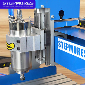 स्टॉक टेबल टॉप मिनी सीएनसी राउटर मशीन 3040 मशीन मशीन 3/रिशाटो स्टेपर मोटर इंजन 1500 धातु लकड़ी के काम के लिए - Product Image 5