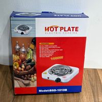 Plaque chauffante électrique portable à brûleur unique 1000W pour usage domestique