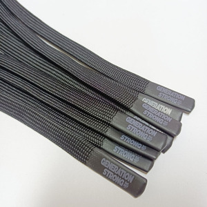 Sangle Cordon Plat Doux 100% Coton Corde Personnalisé Polyester Tressé Cordon de Serrage Pantalon Cordes Vêtement Cordon de Haute Qualité - Product Image 6