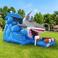 WINSUN gonflable certificat gonflables baleine requin thème eau enfants Commercial extérieur gonflable toboggan à vendre