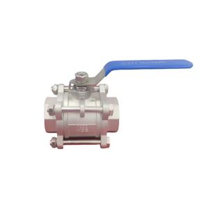 Conector de Bola Roscado ANSI 1000wog CF8m de 2 Piezas para Petróleo, Gas y Alimentos - Product Image 1