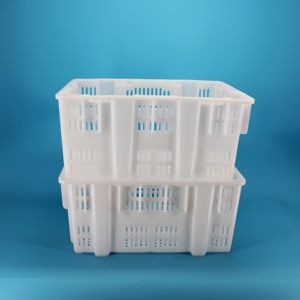 Caisses en plastique robustes et respirantes pour la cueillette en vignoble et paniers à raisins pour le travail agricole professionnel - Product Image 2