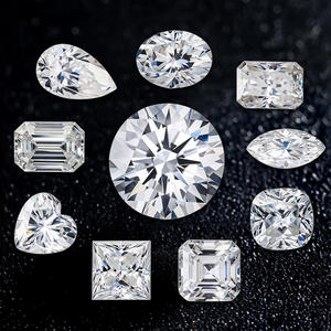 อัญมณีโมอิสซาไนต์ทรงหัวใจ 0.1 กะรัต ถึง 4 กะรัต จากโกลด์ลีฟ จิวเวลรี่ ได้รับการรับรองจาก GRA สี DEF ความสะอาด VVS เพชรโมอิสซาไนต์สังเคราะห์สำหรับแหวน - Product Image 6